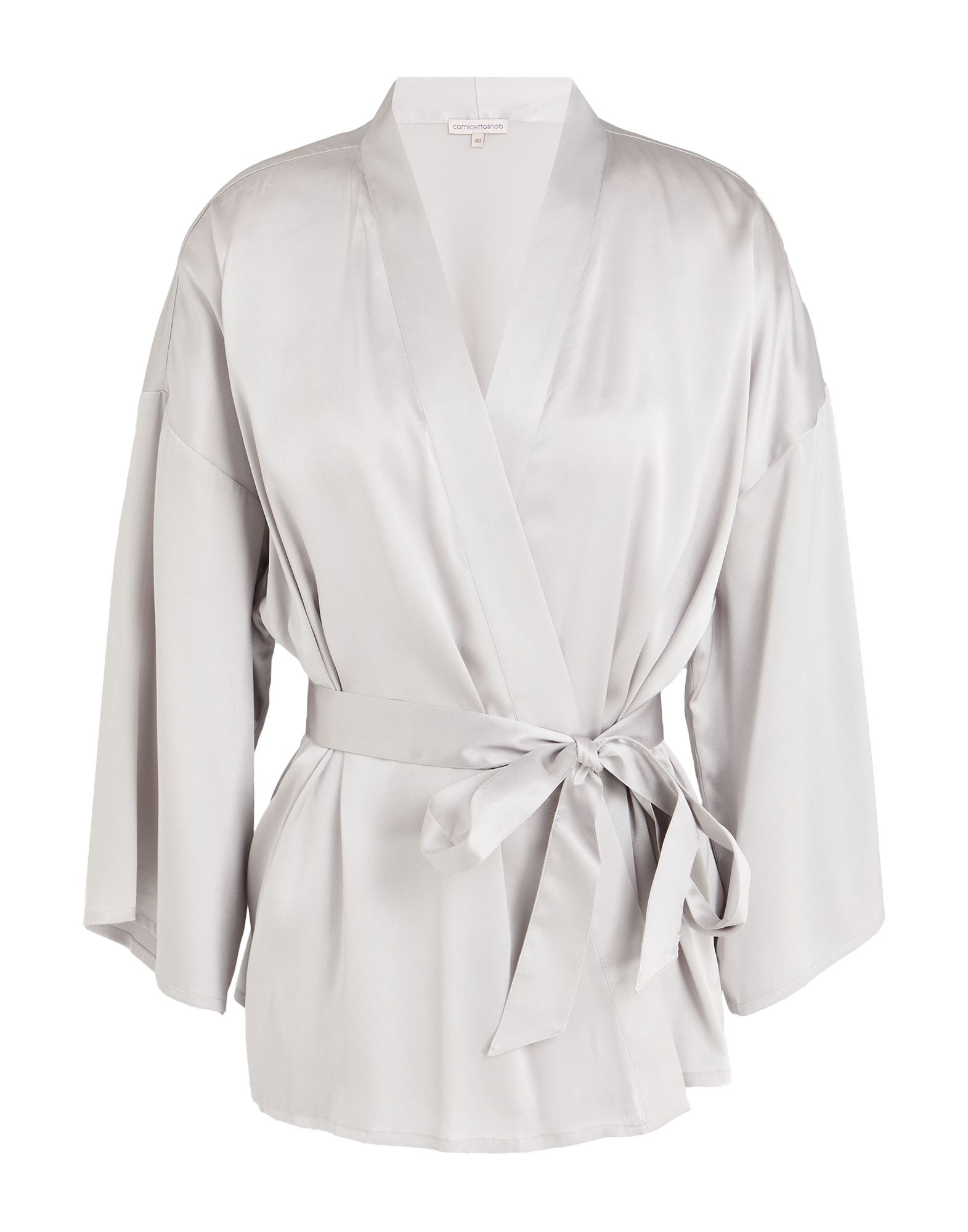 CAMICETTASNOB Top Damen Hellgrau von CAMICETTASNOB