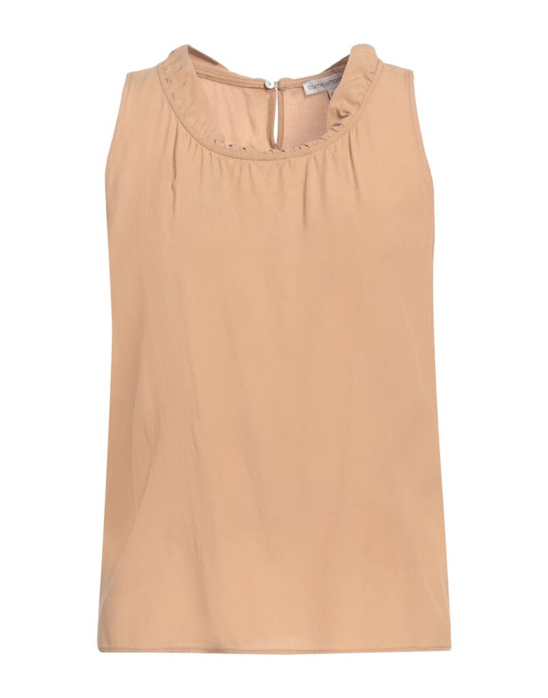 CAMICETTASNOB Top Damen Kamel von CAMICETTASNOB