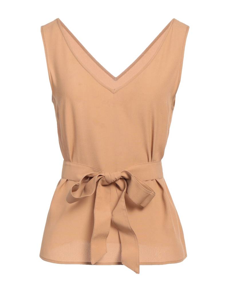 CAMICETTASNOB Top Damen Kamel von CAMICETTASNOB