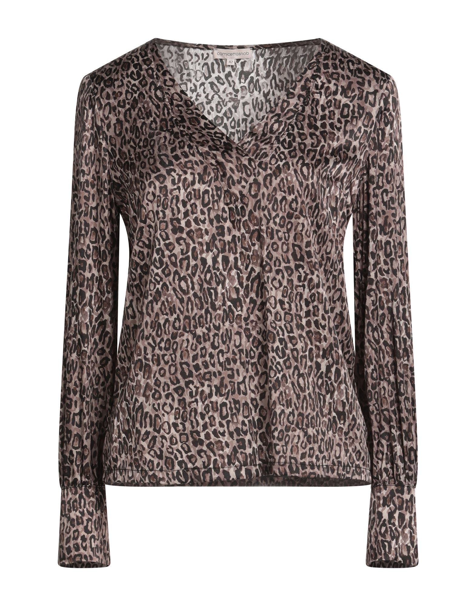 CAMICETTASNOB Top Damen Maulwurfsgrau CAMICETTASNOB Top Damen Maulwurfsgrau von CAMICETTASNOB