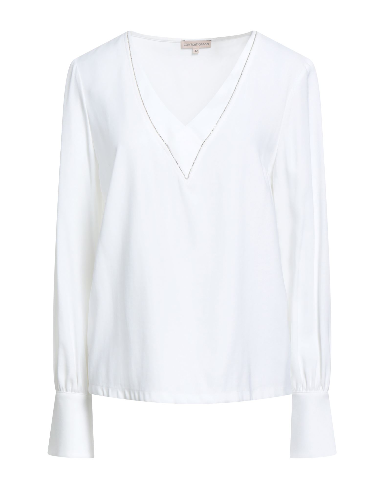 CAMICETTASNOB Top Damen Off white CAMICETTASNOB Top Damen Off white von CAMICETTASNOB