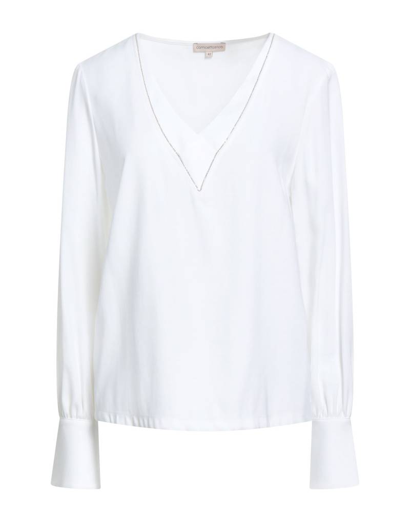 CAMICETTASNOB Top Damen Off white von CAMICETTASNOB
