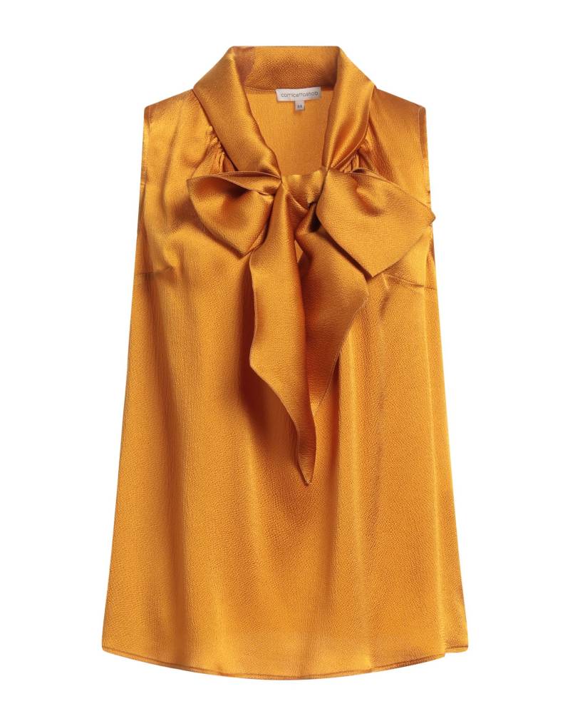 CAMICETTASNOB Top Damen Senf von CAMICETTASNOB
