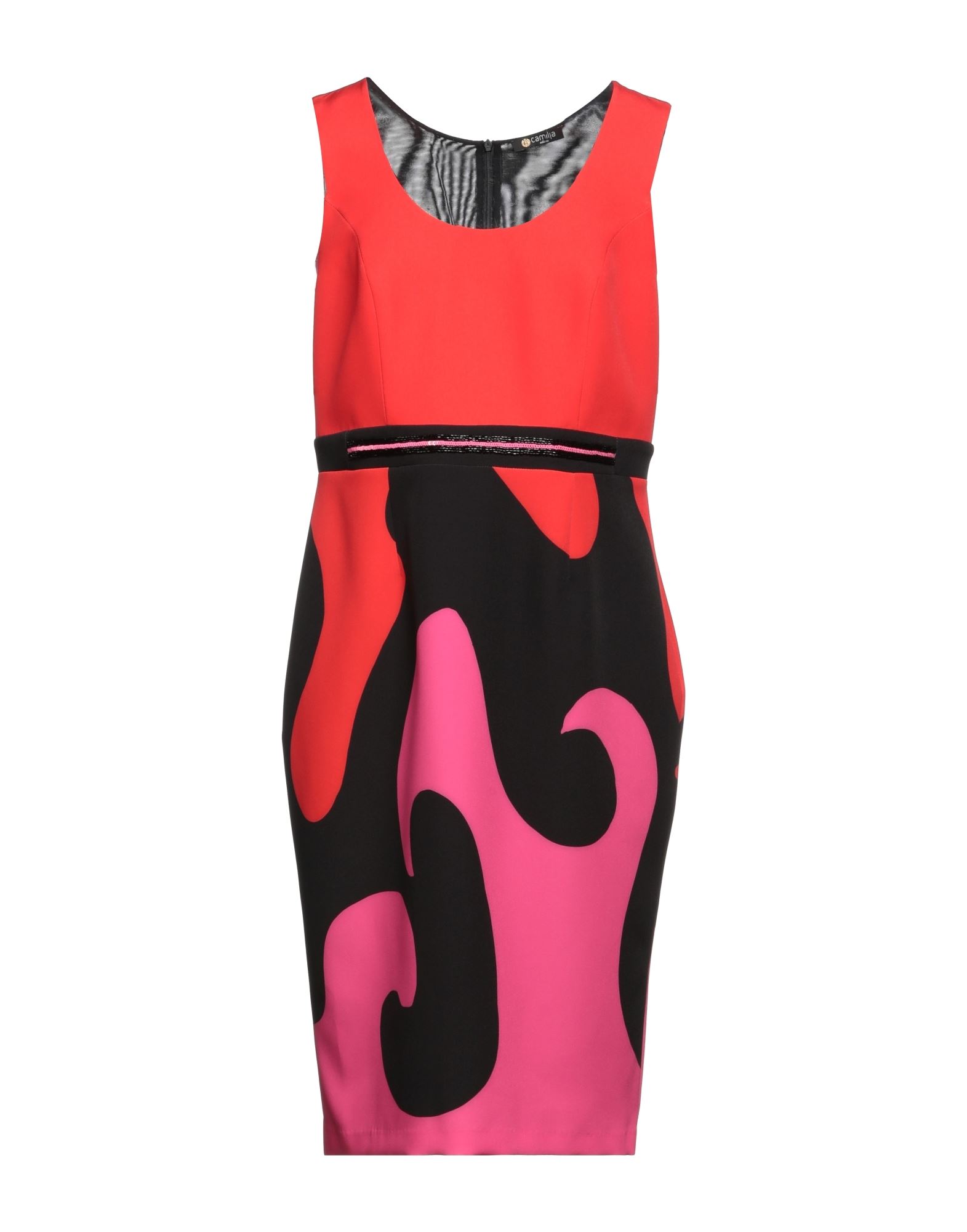 CAMILLA Milano Midi-kleid Damen Rot CAMILLA Milano Midi-kleid Damen Rot von CAMILLA Milano