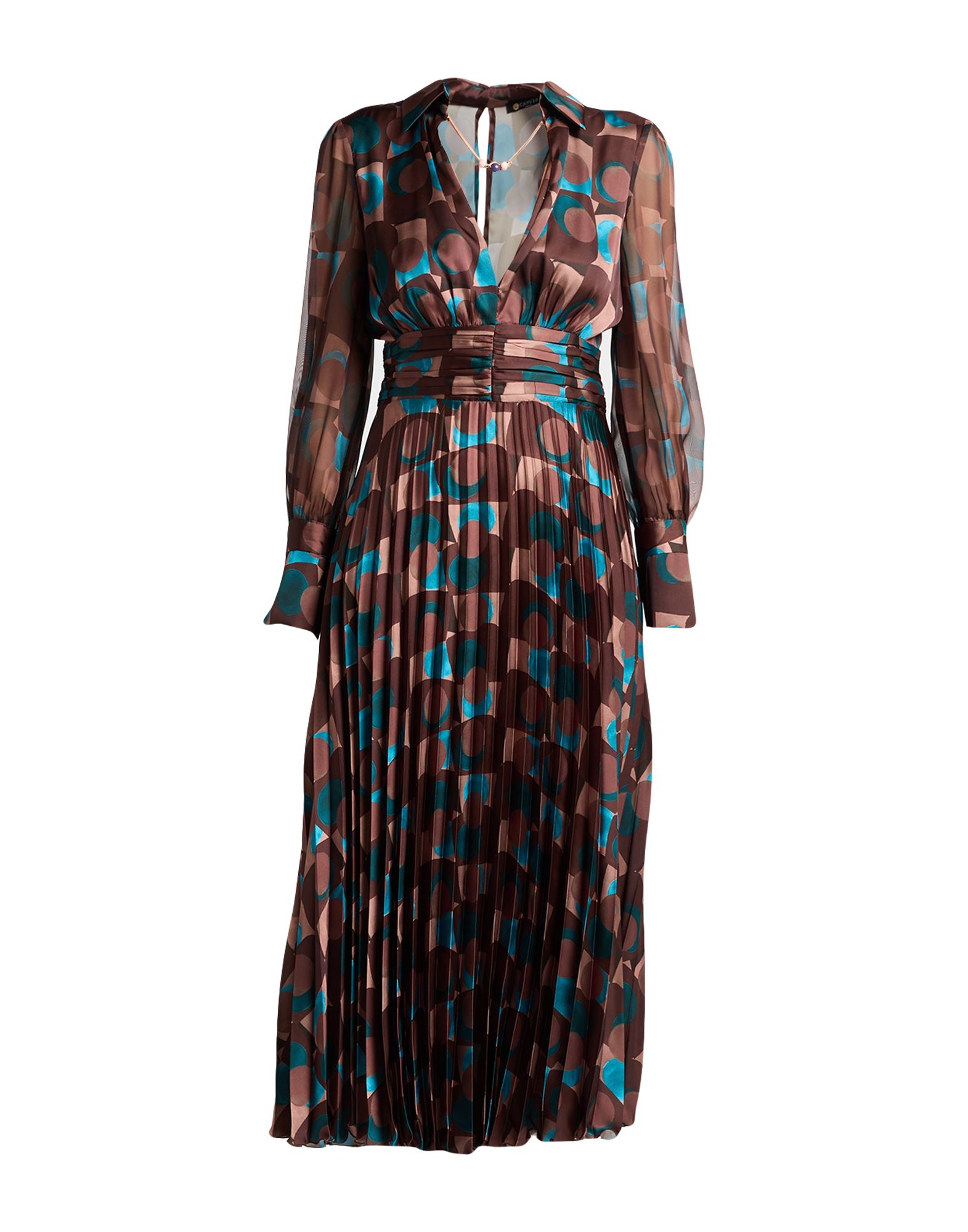 CAMILLA Milano Midi-kleid Damen Schokobraun CAMILLA Milano Midi-kleid Damen Schokobraun von CAMILLA Milano