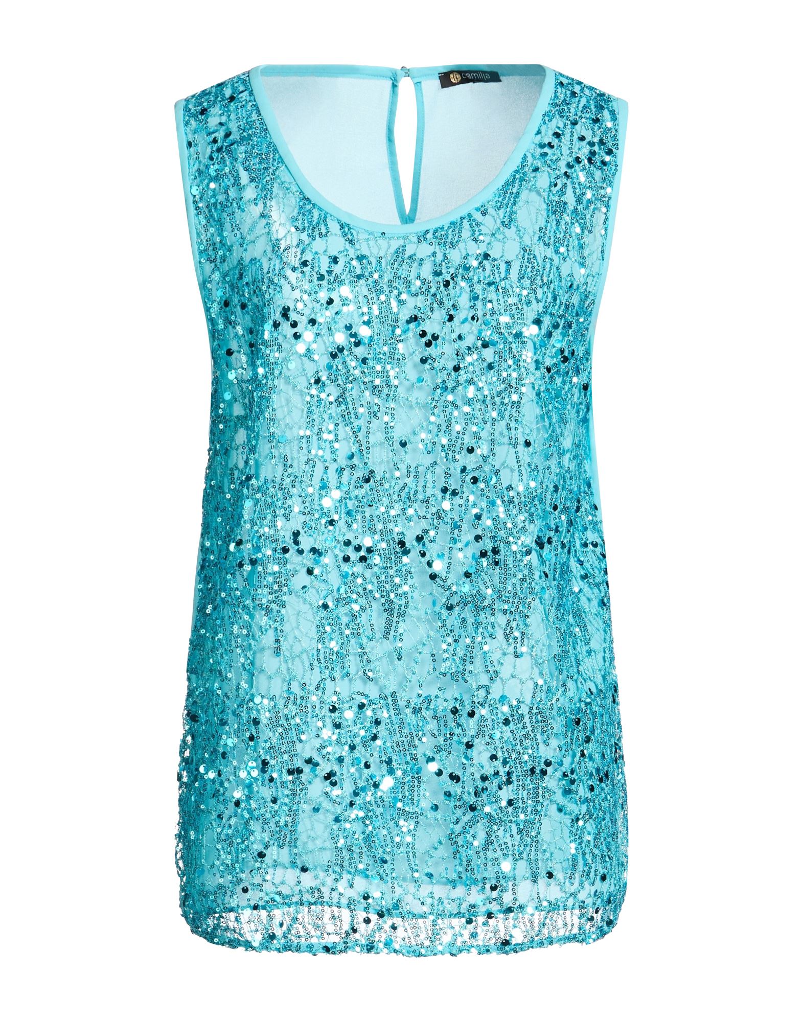 CAMILLA  Milano Top Damen Azurblau von CAMILLA  Milano