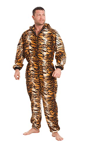 Camille Herren Soft Fleece Onesies XXXXL Tiger von Camille