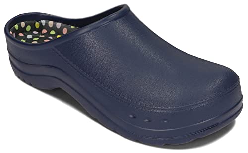 CAMMINARE walk a mile Unisex Eva Clogs Bequeme Leichte Gartenschuhe für Damen Herren 35-46 EU (Marineblau, EU Schuhgrößensystem, Erwachsene, Numerisch, M, 36) von CAMMINARE walk a mile