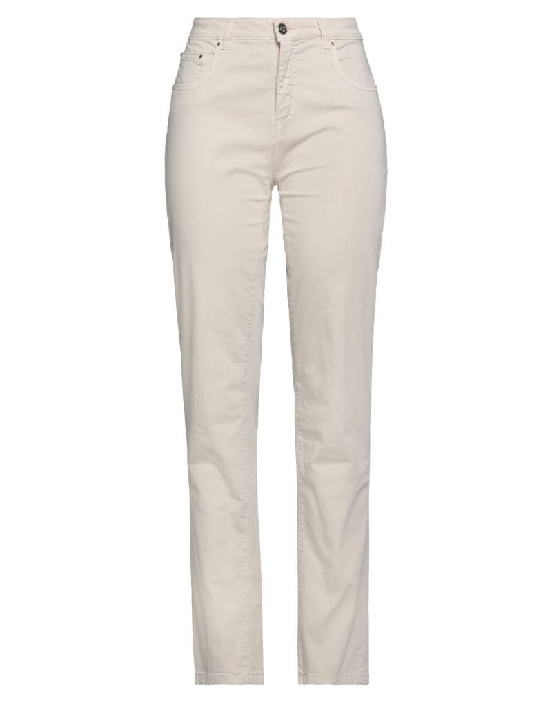 CAMOUFLAGE AR AND J. Hose Damen Beige von CAMOUFLAGE AR AND J.