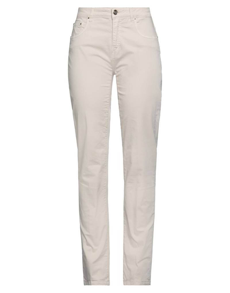 CAMOUFLAGE AR AND J. Hose Damen Beige von CAMOUFLAGE AR AND J.