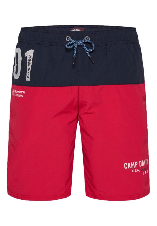 CAMP DAVID Badeshorts Badeshorts Swimshorts (1-St) von CAMP DAVID