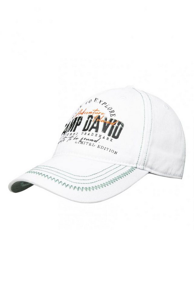 CAMP DAVID Baseball Cap mit Artwork und Zickzacknaht von CAMP DAVID
