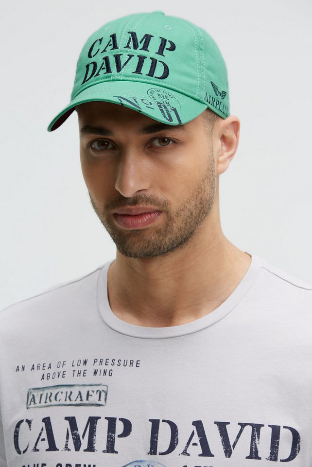CAMP DAVID Baseball Cap mit verstärktem Schirm von CAMP DAVID