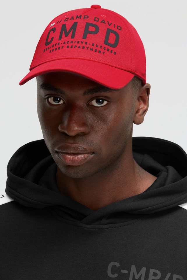 CAMP DAVID Baseball Cap mit verstärktem Schirm von CAMP DAVID
