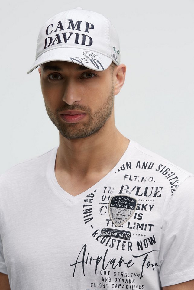 CAMP DAVID Baseball Cap mit verstärktem Schirm von CAMP DAVID