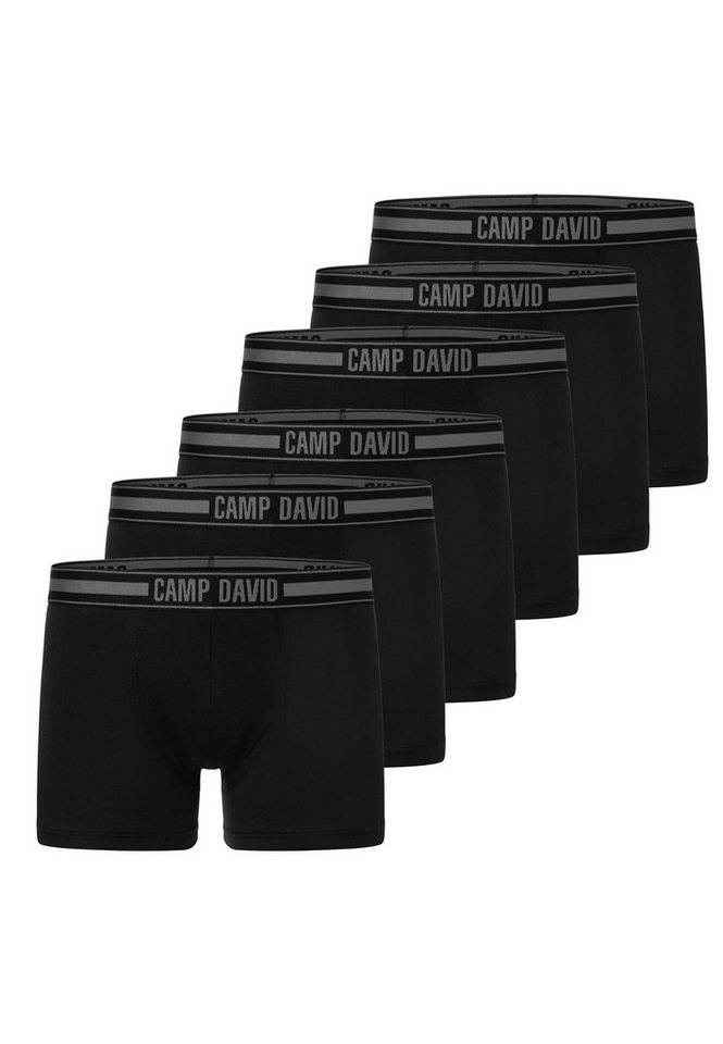 CAMP DAVID Boxershorts Boxershorts 6er Pack von CAMP DAVID