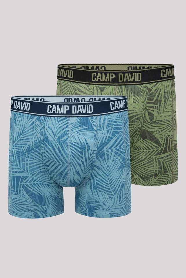 CAMP DAVID Boxershorts Set: (2-St) mit All Over Print von CAMP DAVID