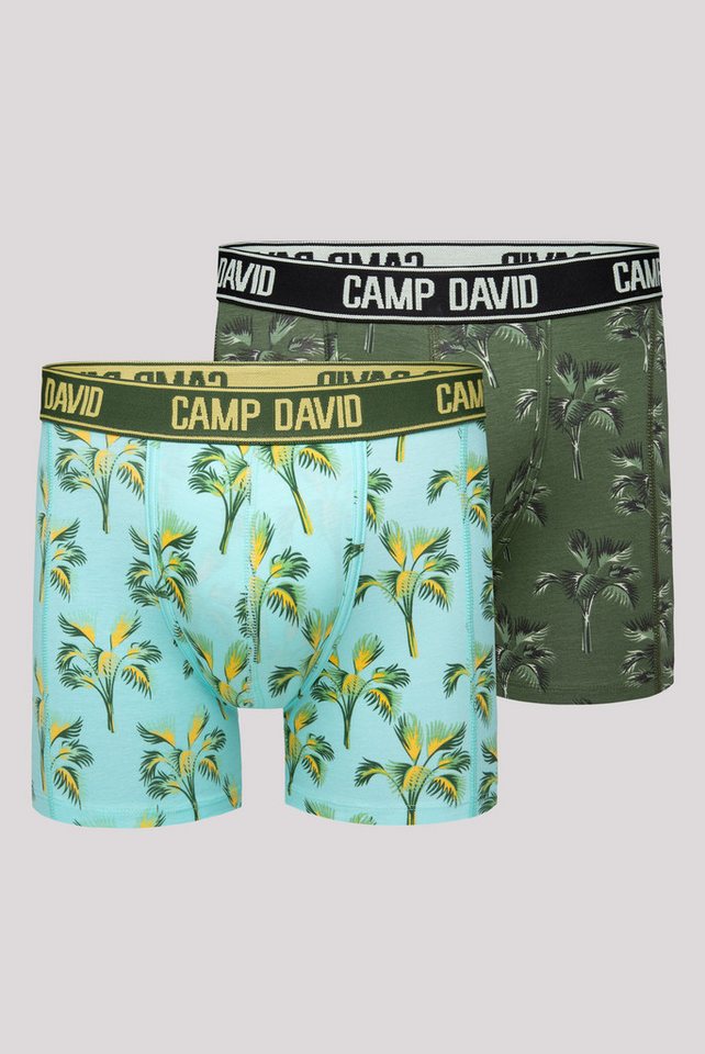 CAMP DAVID Boxershorts Set: (2-St) mit All Over Print von CAMP DAVID
