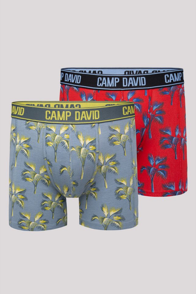 CAMP DAVID Boxershorts Set: (2-St) mit All Over Print von CAMP DAVID