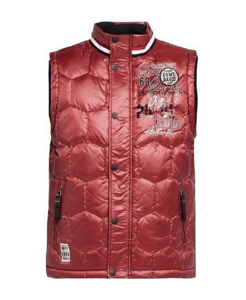 CAMP DAVID Daunenweste Camp David Westen, Camp David Jackets CAD Green HW 22 Herren Westen von CAMP DAVID