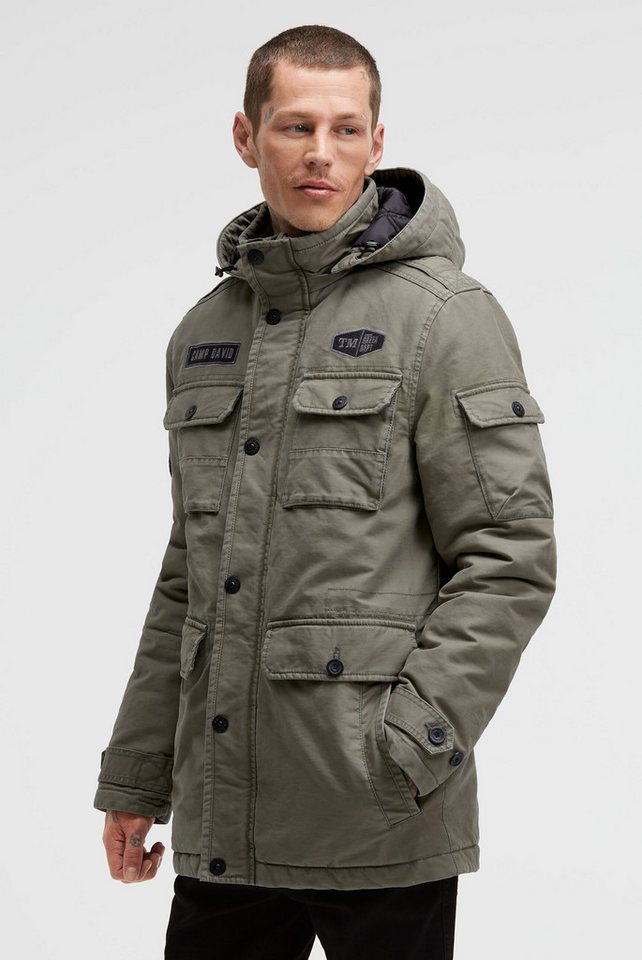 CAMP DAVID Fieldjacket mit Tunnelband in der Taille von CAMP DAVID