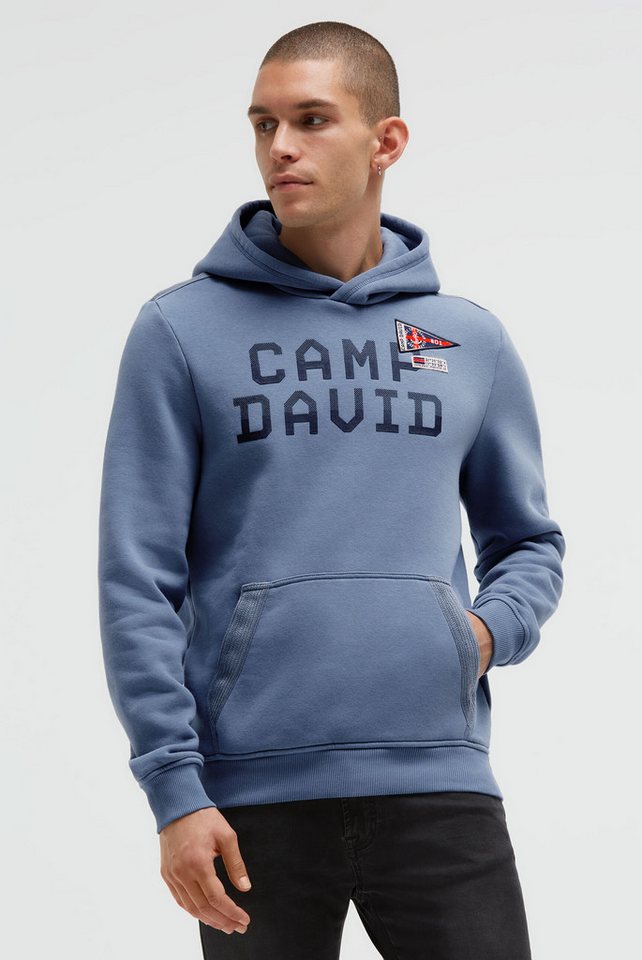 CAMP DAVID Kapuzensweatshirt mit Rippbündchen von CAMP DAVID