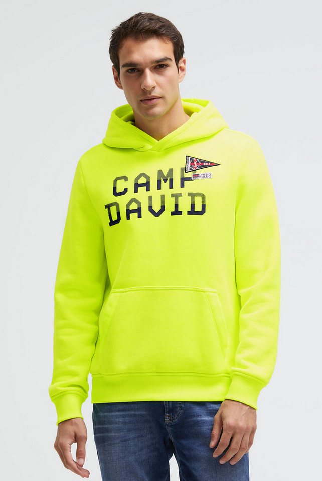 CAMP DAVID Kapuzensweatshirt mit Rippbündchen von CAMP DAVID