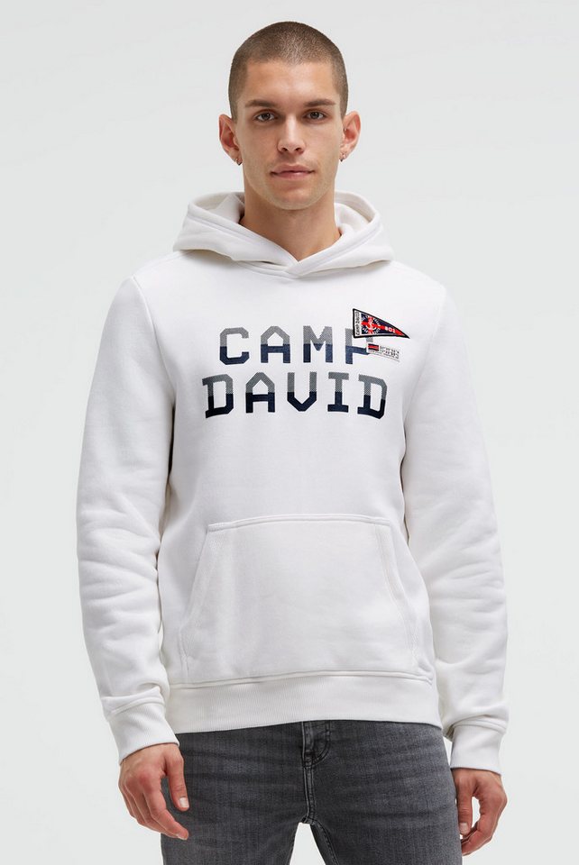 CAMP DAVID Kapuzensweatshirt mit Rippbündchen von CAMP DAVID