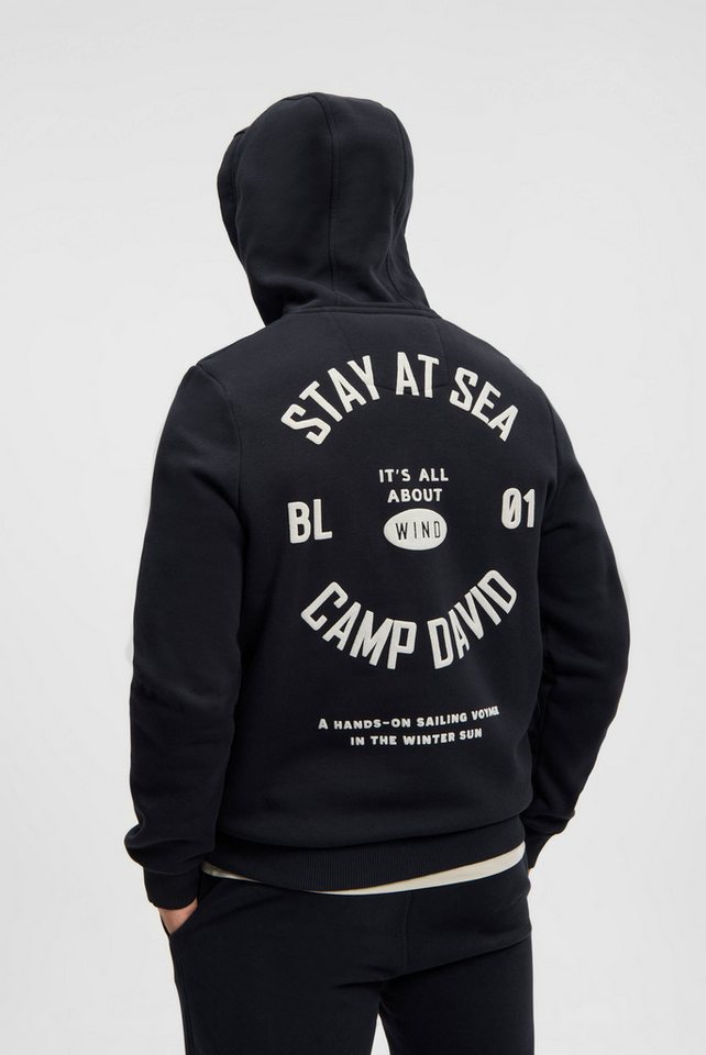 CAMP DAVID Kapuzensweatshirt mit reflektierenden Details von CAMP DAVID