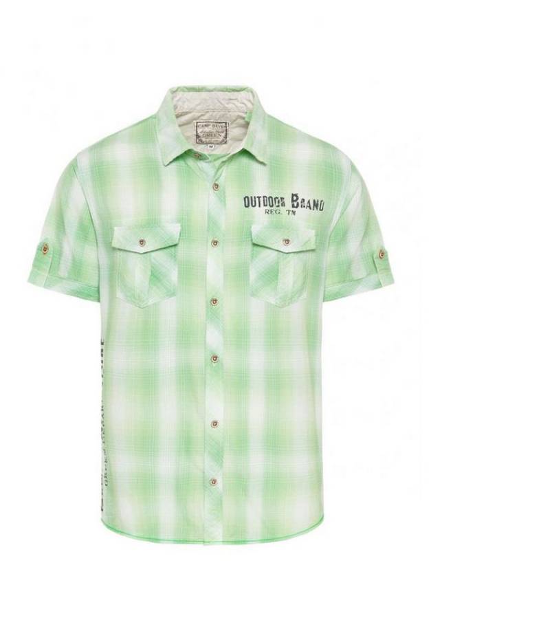 CAMP DAVID Karohemd Kurzarm mit Klappentaschen von CAMP DAVID