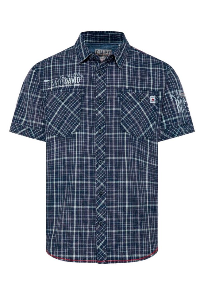 CAMP DAVID Kurzarmhemd Hemd Kurzarmhemd (1-tlg) von CAMP DAVID