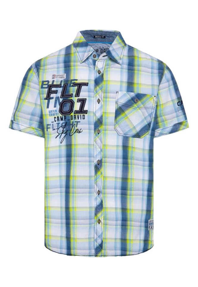 CAMP DAVID Kurzarmhemd Hemd Kurzarmhemd (1-tlg) von CAMP DAVID