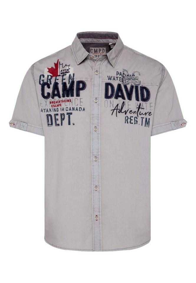 CAMP DAVID Kurzarmhemd Hemd Kurzarmhemd (1-tlg) von CAMP DAVID