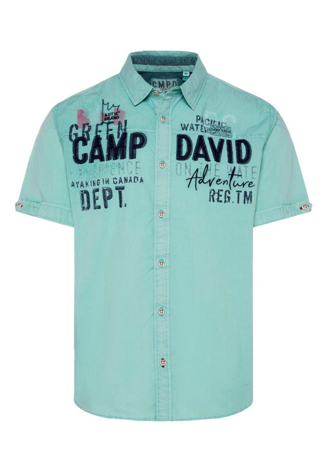 CAMP DAVID Kurzarmhemd Hemd Kurzarmhemd (1-tlg) von CAMP DAVID
