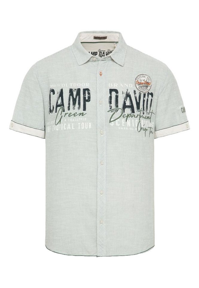 CAMP DAVID Kurzarmhemd Hemd Kurzarmhemd (1-tlg) von CAMP DAVID