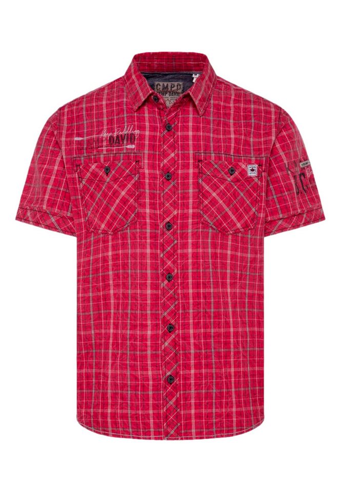 CAMP DAVID Kurzarmhemd Hemd Kurzarmhemd (1-tlg) von CAMP DAVID