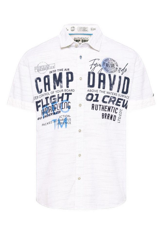 CAMP DAVID Kurzarmhemd Hemd Kurzarmhemd (1-tlg) von CAMP DAVID
