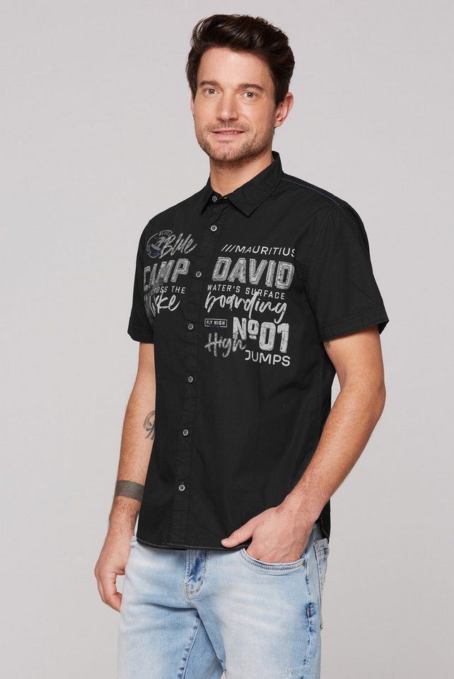 CAMP DAVID Kurzarmhemd mit Stickerei CAMP DAVID Kurzarmhemd mit Stickerei von CAMP DAVID