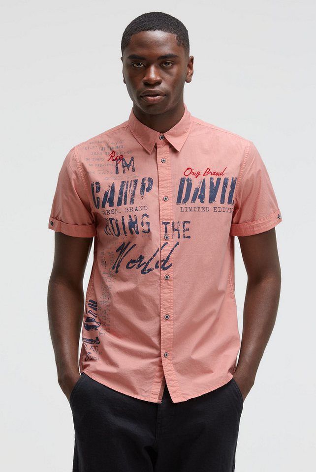 CAMP DAVID Kurzarmhemd mit Turn-Up-Ärmel CAMP DAVID Kurzarmhemd mit Turn-Up-Ärmel von CAMP DAVID