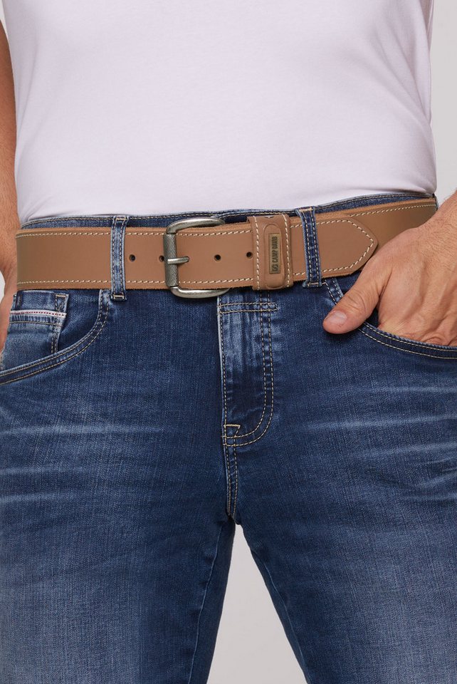 CAMP DAVID Ledergürtel mit verstellbarer Weite von CAMP DAVID