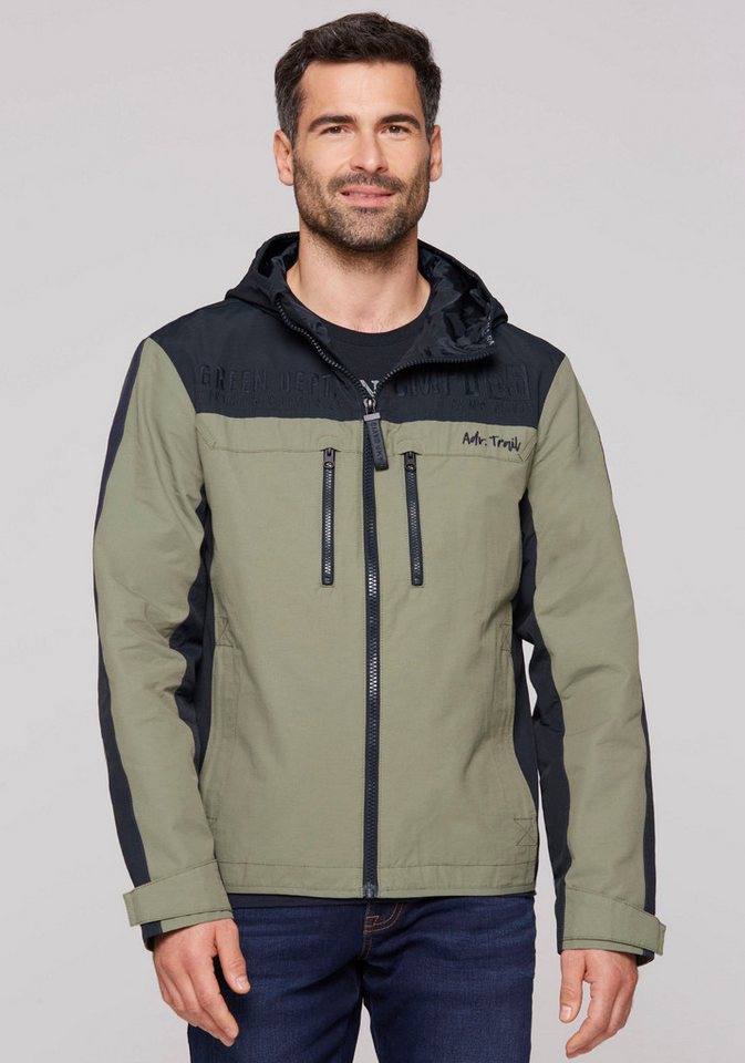 CAMP DAVID Outdoorjacke mit Logostickereien von CAMP DAVID