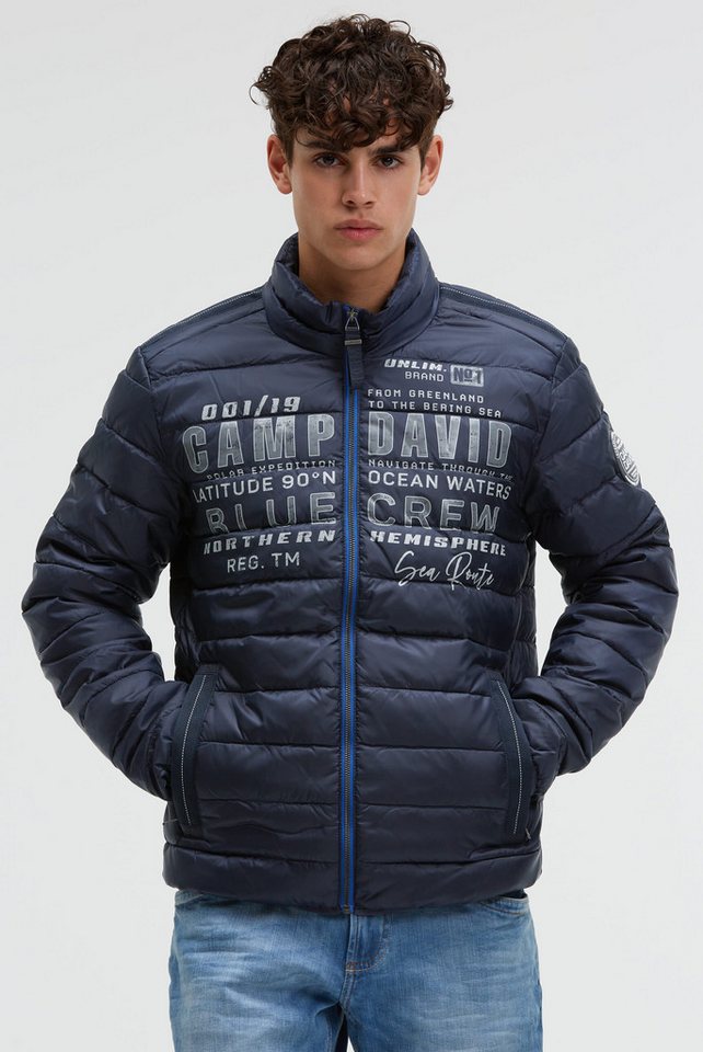 CAMP DAVID Outdoorjacke mit Windfangleiste von CAMP DAVID