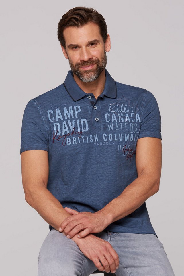 CAMP DAVID Poloshirt aus Baumwolle CAMP DAVID Poloshirt aus Baumwolle von CAMP DAVID