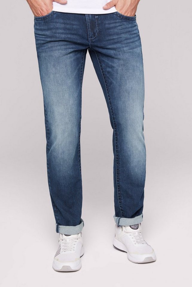 CAMP DAVID Regular-fit-Jeans mit Bleaching-Effekten von CAMP DAVID