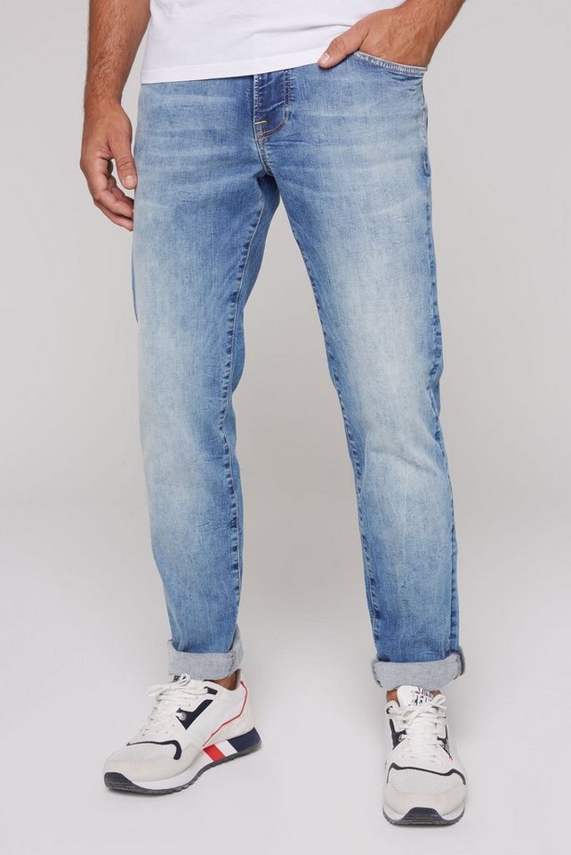 CAMP DAVID Regular-fit-Jeans mit hoher Leibhöhe von CAMP DAVID