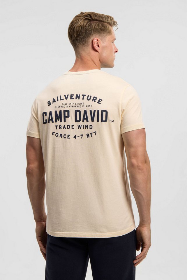 CAMP DAVID Rundhalsshirt aus Baumwolle von CAMP DAVID