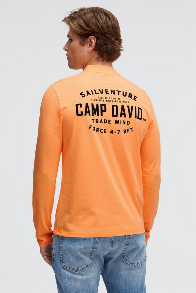 CAMP DAVID Rundhalsshirt aus Baumwolle von CAMP DAVID