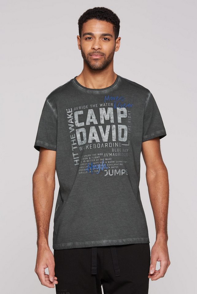 CAMP DAVID Rundhalsshirt aus Baumwolle CAMP DAVID Rundhalsshirt aus Baumwolle von CAMP DAVID