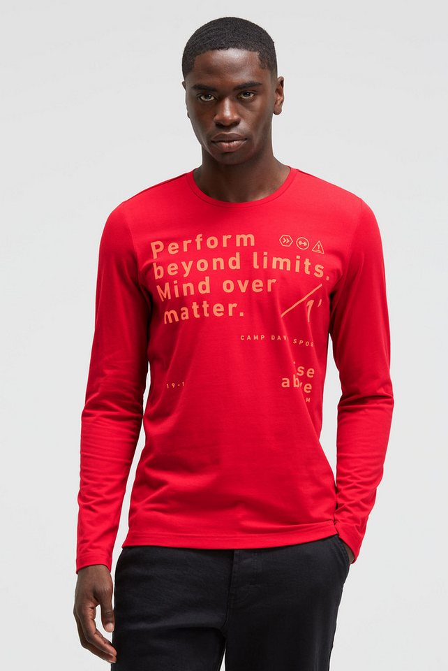 CAMP DAVID Rundhalsshirt mit Baumwolle von CAMP DAVID