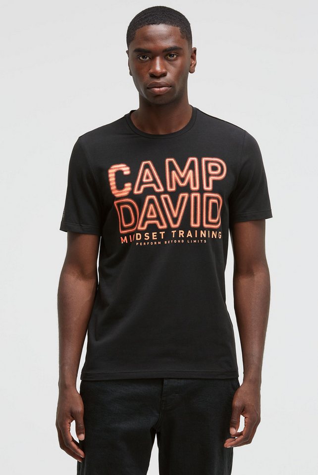 CAMP DAVID Rundhalsshirt mit Baumwolle von CAMP DAVID